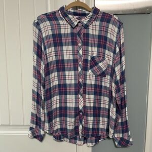 Rails hunter plaid flannel shirt EUC